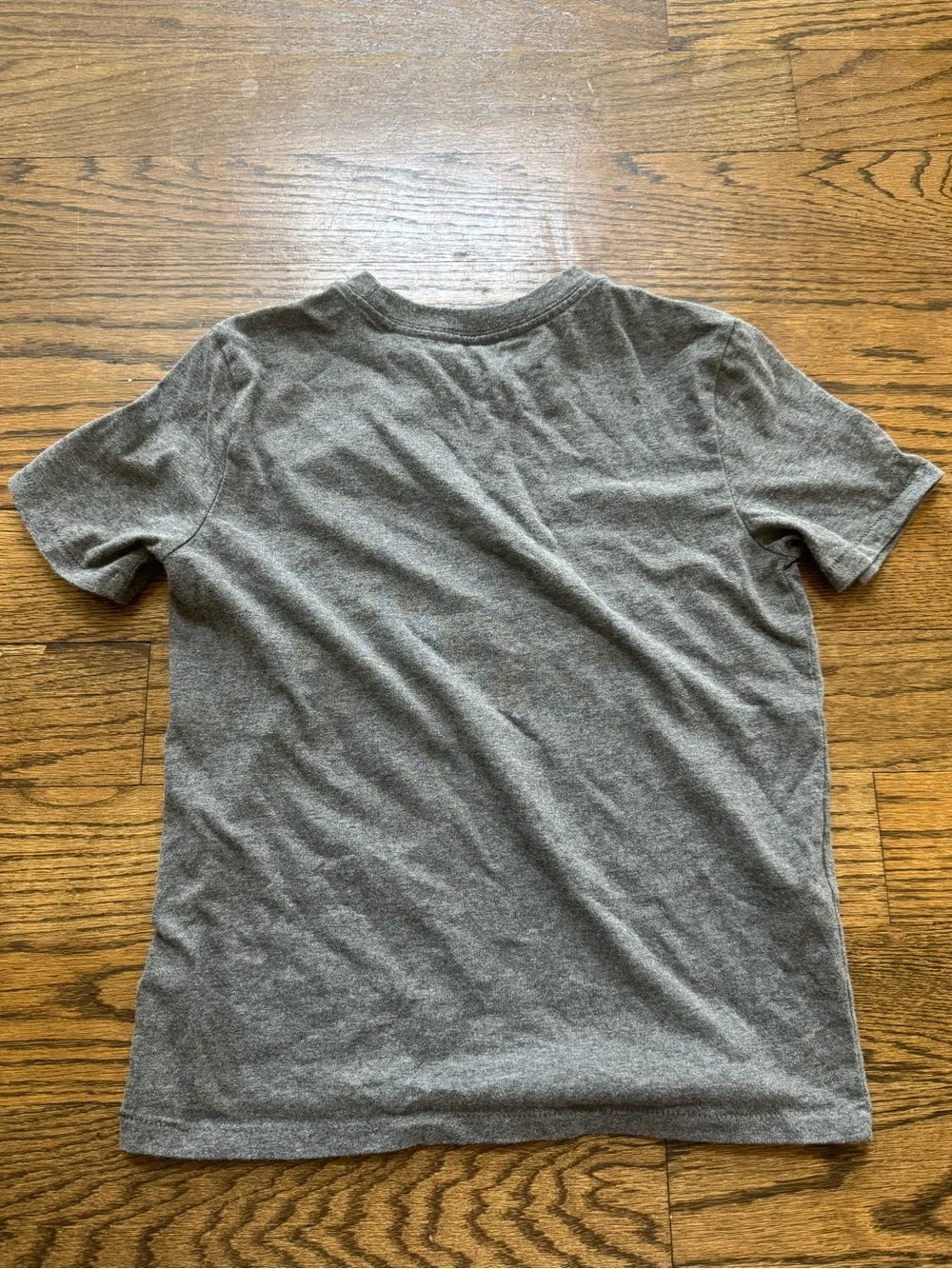 Gap Kids Bart Simpson Skateboard Graphic Tee Gray Boys Size 8